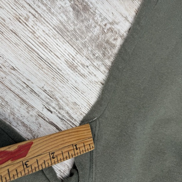 PATAGONIA Ridge Rise Stripe Uprisal‎ Crew Sweatshirt Sleet Green Women Sz S - Picture 9 of 9